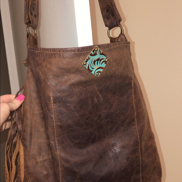 Custom leather crossbody bag!😍 - Picture 3 of 4